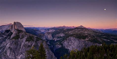 Twilight Sierras In Yosemite National Park California Yosemite