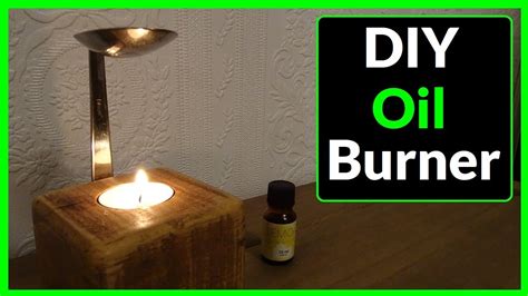 How To Make An Oil Wax Melt Burner From Pallet Wood And A Spoon