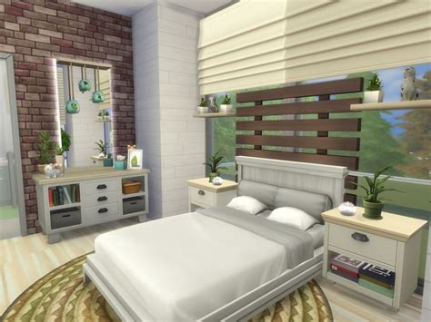 Minimalist Cozy Bedroom Sims 4 Bedroom Sims House Sims 4 Cc Vrogue