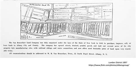 Lumber District Map 1897 Albany Ny Albanygroup Archive Flickr