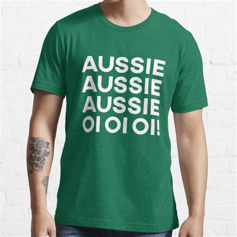 Aussie Aussie Aussie Oi Oi Oi T Shirt For Sale By Teesaurus