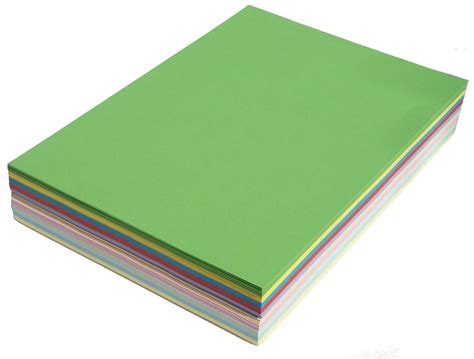 A4 500 Sheets Mixed Assortment Coloured Paper 80gsm Ream Wrapped