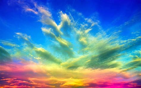 Colorful Clouds Wallpapers Top Free Colorful Clouds Backgrounds