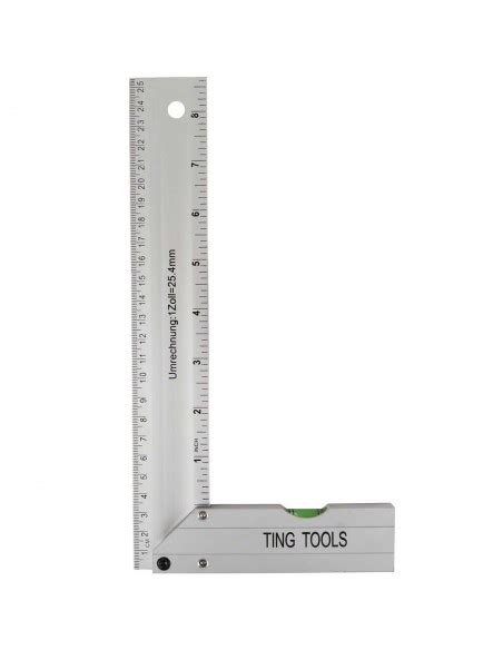 Aluminium Try Square 25 Cm