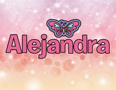 Imagenes Con El Nombre De Alejandra Dibujo Con El Nombre Alejandra