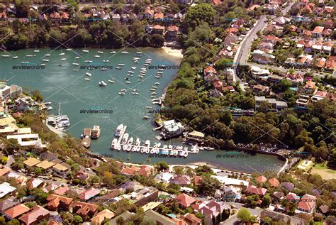 Aerial Photography Mosman Wharf And Mosman Bay Airview Online