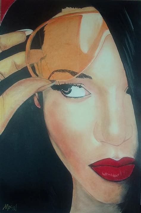 Aaliyah Painting