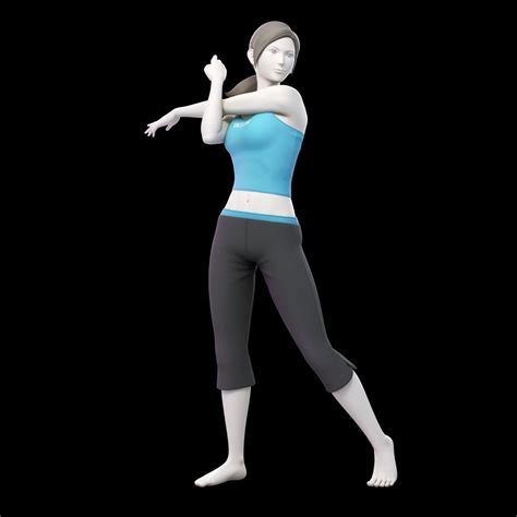 wii fit trainer male and female