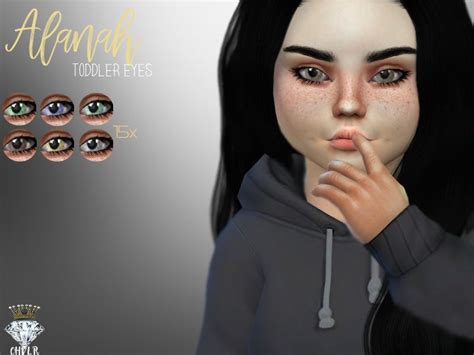 Toddler Eyes Alanah N04 In 15 Different Colors Found In Tsr
