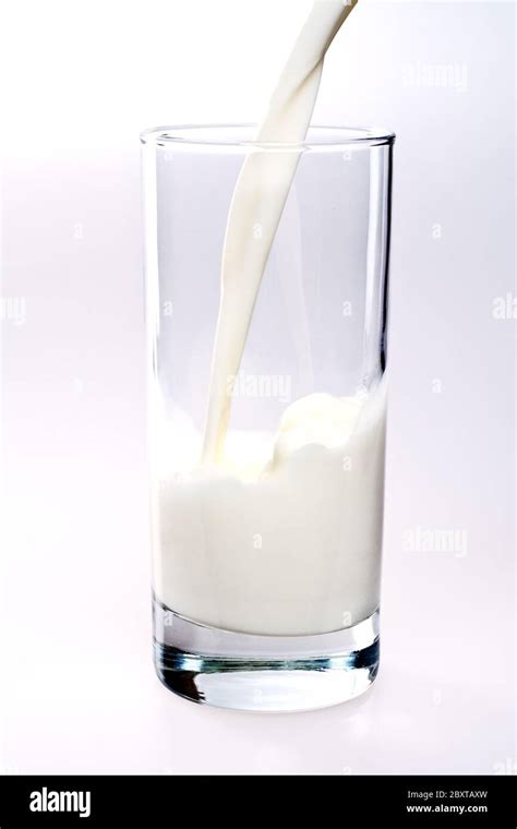 Glass Of Milk Stock Photo Alamy