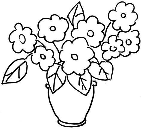 Violet With Two Flower Coloring Pages Coloring Cool