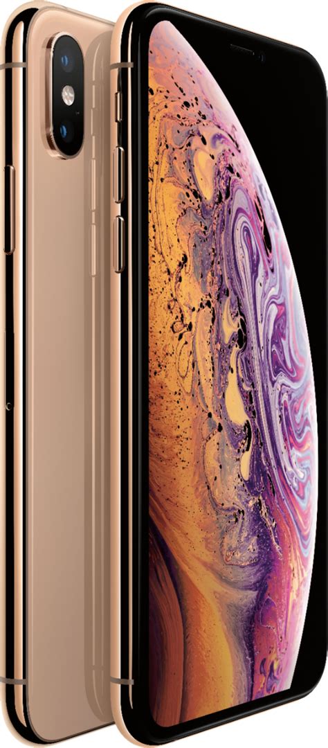 Apple Iphone Xs Gb Gold Verizon Mt D Ll A Best Buy