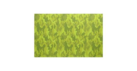 Lime Green Camo Camouflage Military Army Pattern Fabric Zazzle