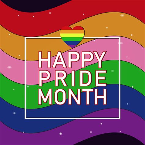happy pride month vector celebration of pride celebrate lgbtq pride month international day