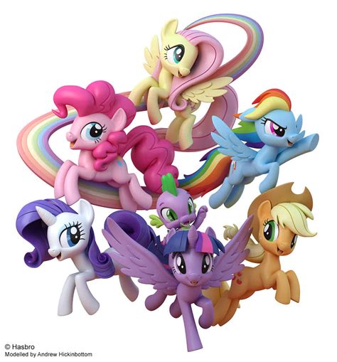 Equestria Daily Mlp Stuff Awsome Official 3d Models From The My