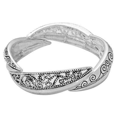 Rosemarie Collections Women S Fashion Jewelry Filigree Scroll Stretch