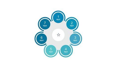 Circle Infographic Ppt 7 Step Free Download Circle Infographic