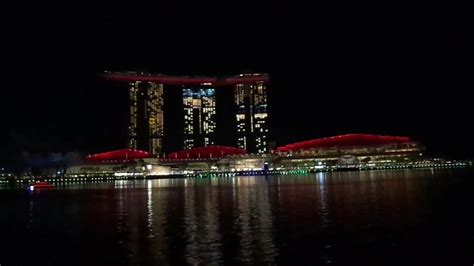Spectra Light Show From Merlion Park Singapore April 2023 Youtube