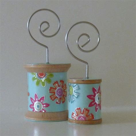 Flowers On Blue Cool Spools By Irisblueartworks On Etsy 1000 Spool