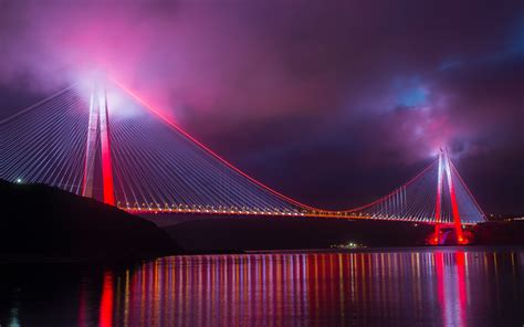 How to set a turkey wallpaper for an android device? Yavuz Sultan Selim Bridge Istanbul Turkey 4K Wallpapers ...