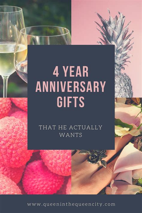 Here, one writer shares some of her suggestions, from bombas wool socks to jonathan adler pottery and 15 years of anniversary gifts: Looking for 4 year anniversary gift ideas? Here are some ...