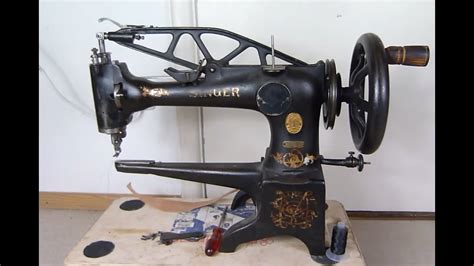singer 29k 6 sewing machine restoration part 2 youtube