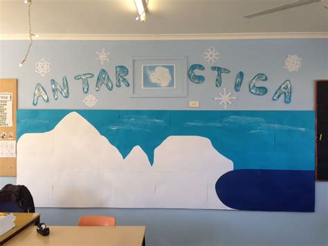 Antarctica Backboard Antarctica Classroom Home Decor Decals Class Room