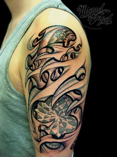 Biomechanic Sleeve Tattoo Miguel Angel Custom Tattoo Artis Flickr