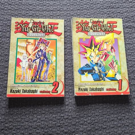 Yu Gi Oh Manga Duelist Vol 1 And 2 Kazuki Takahashi English 1st Printing 2006 1999 Picclick