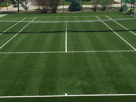 New ProCourt XP Wimbledon Synthetic Grass Tennis Court In Elmhurst Illinois
