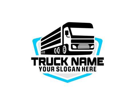 Trucking company logo. Perfect logo for trucking industry. Vector