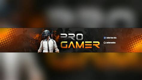 Download 34 Gaming Banner Template Pubg Youtube Banner No Text