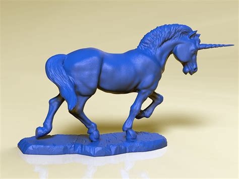Stl File Unicorn 🦄・3d Printable Model To Download・cults