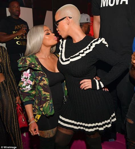 Latest Updates Amber Rose And Blac Chyna Flaunt Figure During Girls