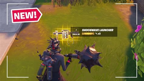 How And Where To Find New Shockwave Launcher Fortnite Shockwave