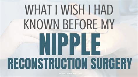 Nipple Reconstruction Surgery What You Should Know Mommy Standard Time