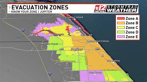 Hurricane Evacuation Route Map