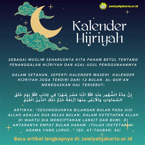 Kalender Hijriyah Mahad Aly Zawiyah Jakarta