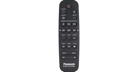 Mikro HiFi systém Panasonic SC DM202EG K čierny Pepita