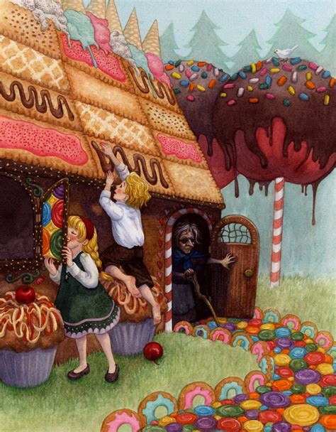 Fairytale Art Hansel And Gretel House Fairy Tales