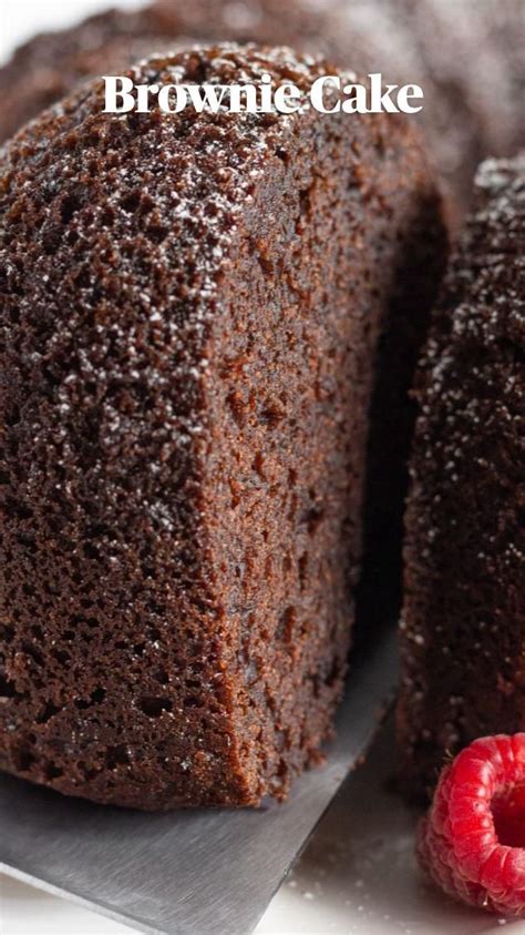 Super Easy Chocolate Brownie Bundt Cake Recipe In Bundt Cake