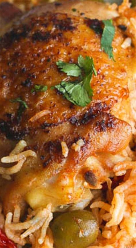 Simmer the beans with low heat, ideally using the lowest setting on your stove so that the sauce won't dry out. One Pot Puerto Rican Chicken & Rice | Recipe | Puerto rican chicken, Cooking recipes, Food recipes