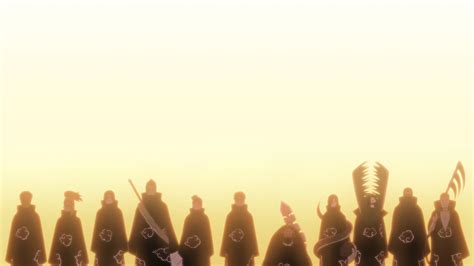 Wallpaper Naruto Shippuuden Akatsuki Silhouette Zetsu Sunlight
