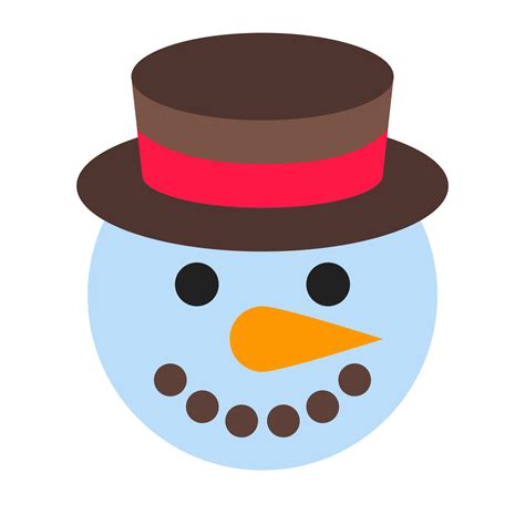 Face Clipart Snowman Face Snowman Transparent Free For Download On