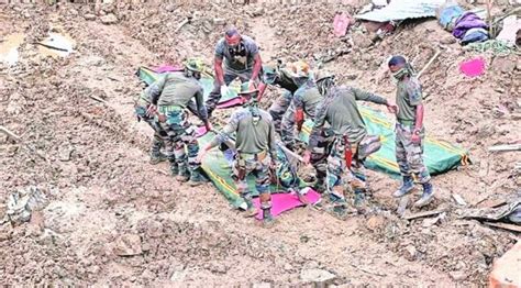 Inclement Weather Hits Rescue Operations Manipur Landslide Toll Rises