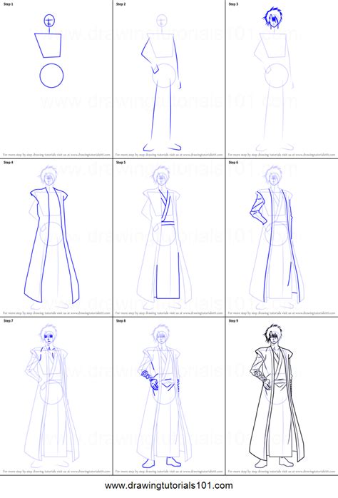 How To Draw Hak Son From Akatsuki No Yona Printable Step By Step