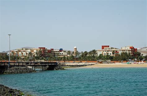 The Village Of Caleta De Fuste In Fuerteventura