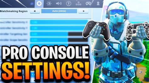 Best Console Settings In Fortnite Pro Player Settings On Controller