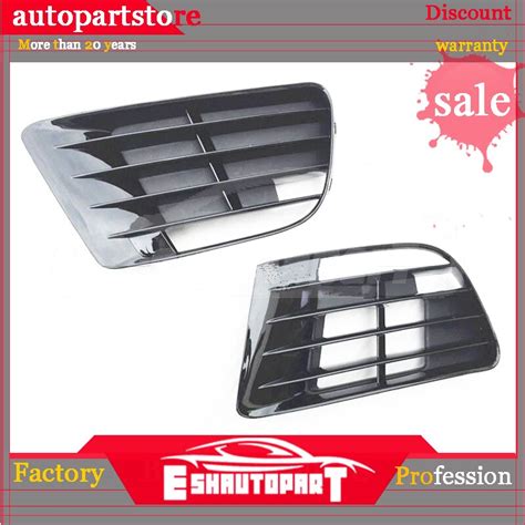 For Golf R20 Front Bumper Side Grille Lower Grill Fog Light Grille Fit