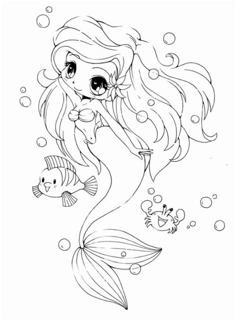 Kawaii Girl Coloring Page Various Ideas To Download Coloring Home